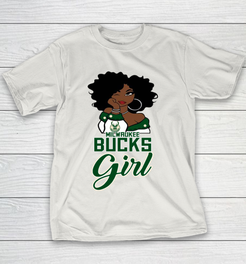 Milwaukee Bucks Girl NBA Youth T-Shirt 11