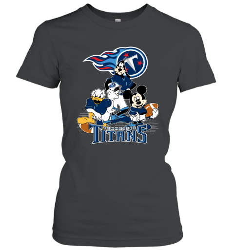 NFL Tennessee Titans Mickey Mouse Donald Duck Goofy Football T Shirt Lz5uWqPEzYQ ladies t shirt 20 95 151514 front black