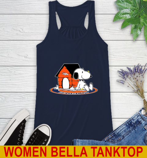 NFL Football Denver Broncos Snoopy The Peanuts Movie Shirt Racerback Tank 11