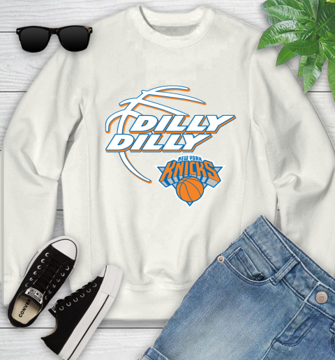 NBA New York Knicks Dilly Dilly Basketball Sports Youth Sweatshirt