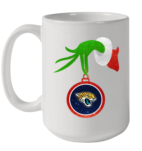 Jacksonville Jaguars Grinch Merry Christmas NFL Football Ceramic Mug 15oz