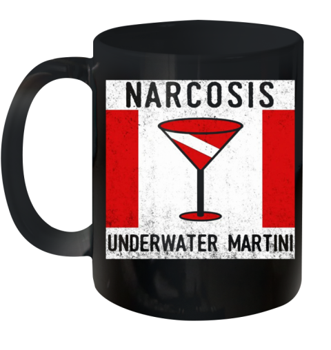 Narcosis Underwater Martini Ceramic Mug 11oz