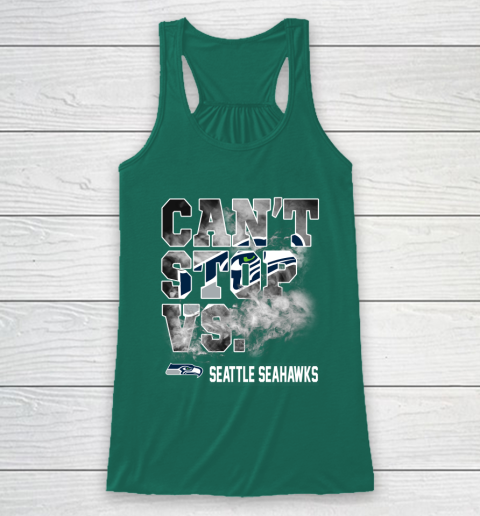 NFL Seattle Seahawks Can't Stop Vs Racerback Tank 5