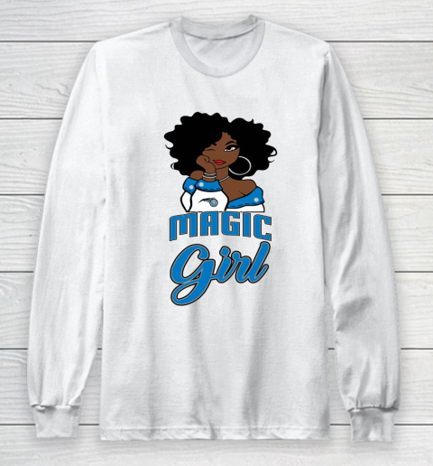 Orlando Magic Girl NBA Long Sleeve T-Shirt 2