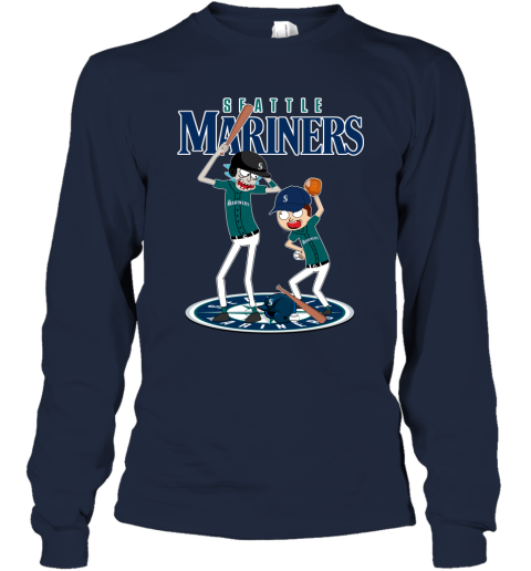 Rick and Morty Baseball Jersey for Seattle Mariners Fans