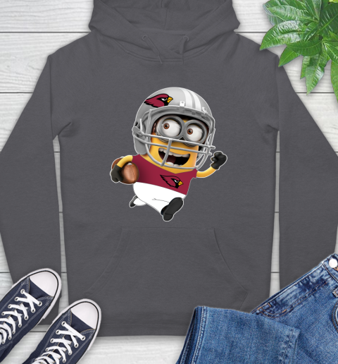 NFL Arizona Cardinals Minions Disney Football Sports Hoodie 7