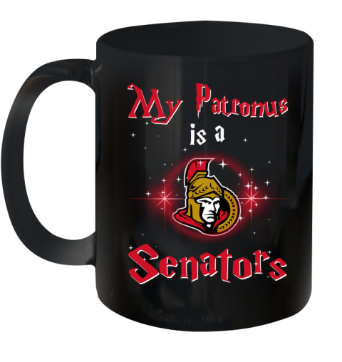 NHL Hockey Harry Potter My Patronus Is A Ottawa Senators Ceramic Mug 11oz