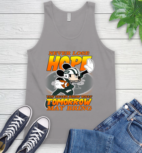 New York Jets NFL Football Mickey Disney Never Lose Hope Tank Top 3