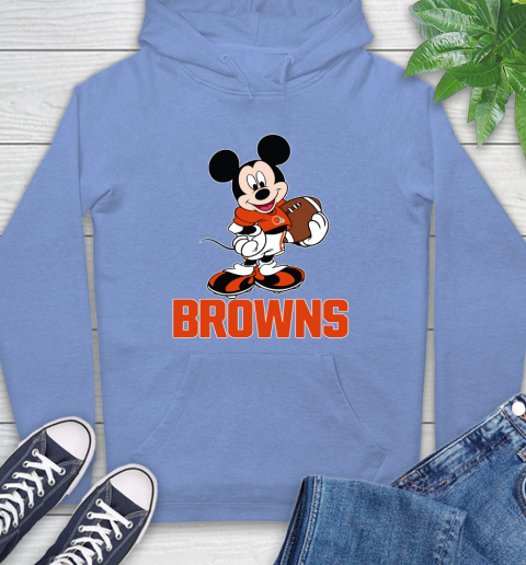 NFL Football Cleveland Browns Cheerful Mickey Mouse Shirt Hoodie 12