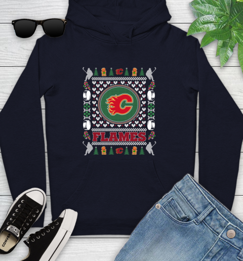 Calgary Flames Merry Christmas NHL Hockey Loyal Fan Ugly Shirt 137
