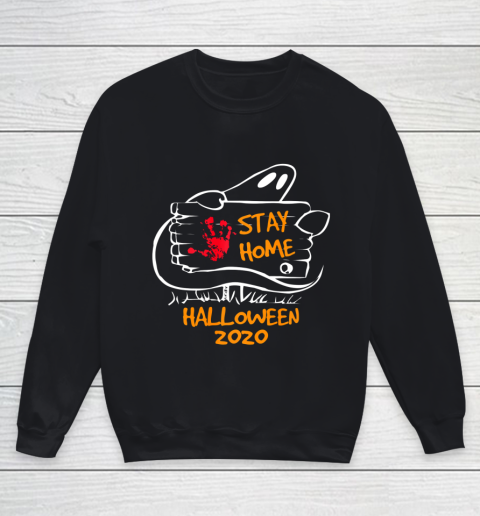 Social Distancing Quarantine Halloween Youth Sweatshirt