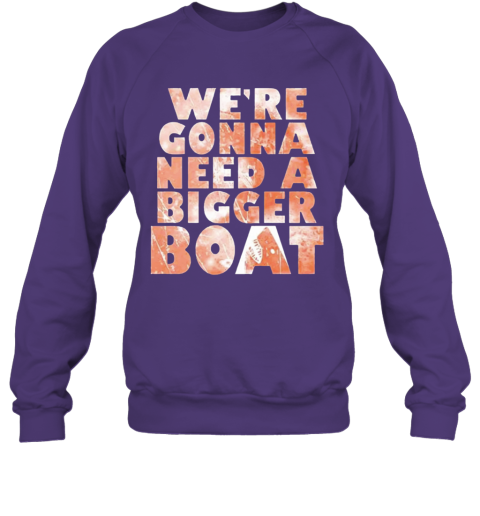 purple graphic sweatshirt