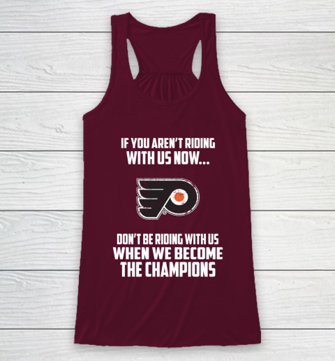 NHL Philadelphia Flyers Hockey We Become The Champions Racerback Tank 2