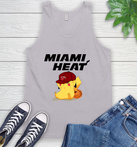 NBA Pikachu Basketball Sports Miami Heat Tank Top 4