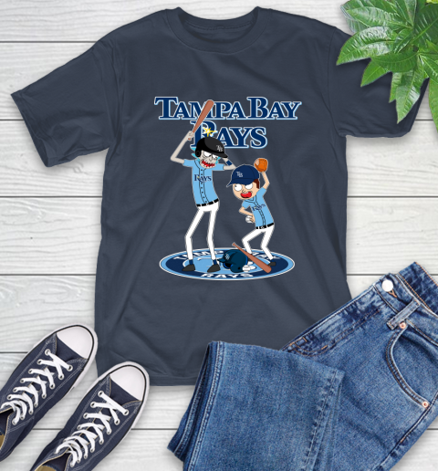 MLB Tampa Bay Rays Rick And Morty Baseball 4