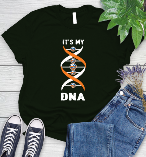 New York Islanders NHL Hockey It's My DNA Sports Women's T-Shirt 6