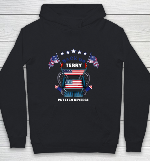 Back It Up Terry Fireworks Funny Put It In Reverse Youth Hoodie