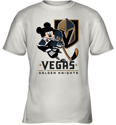 NHL Hockey Mickey Mouse Team Vegas Golden Knights Unisex Jersey Tee 