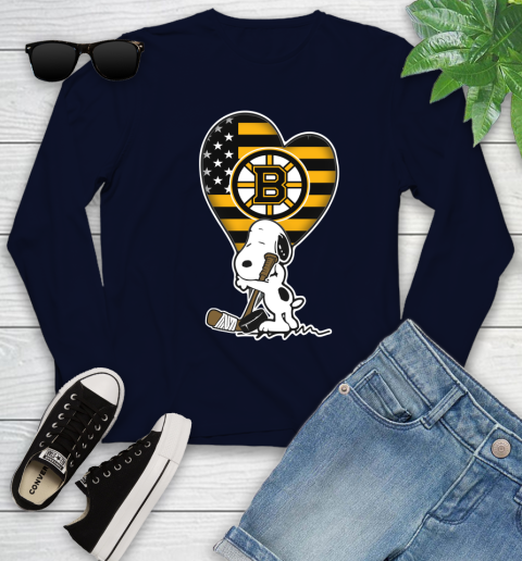 Arizona Coyotes NHL Hockey The Peanuts Movie Adorable Snoopy Youth Long Sleeve 3