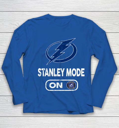 Tampa Bay Lightning Stanley Mode On Youth Long Sleeve 7