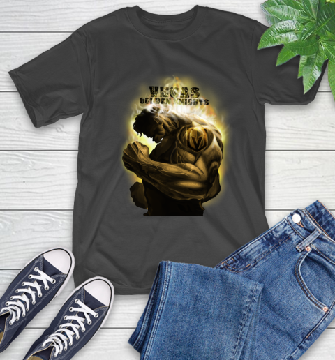 Vegas Golden Knights NHL Hockey Hulk Marvel Avengers Sports T-Shirt