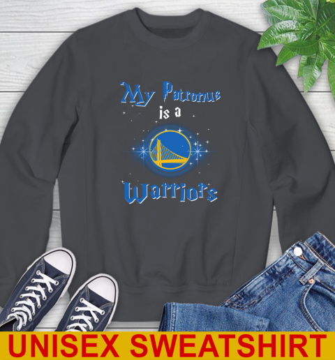 NBA Basketball Harry Potter My Patronus Is A Golden State Warriors Sweatshirt 7