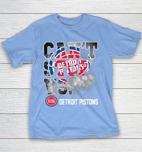 NBA Detroit Pistons Basketball Can't Stop Vs Youth T-Shirt 8