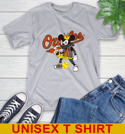 Baltimore Orioles MLB Baseball Mickey Peace Sign Sports T-Shirt 7 Baltimore Orioles MLB Baseball Mickey Peace Sign Sports T-Shirt - Image 7