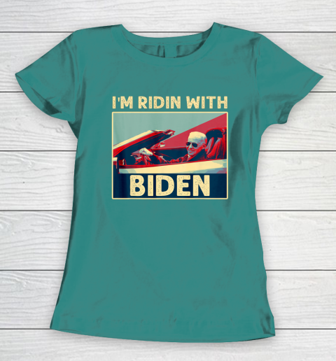 I'm Riding With Joe Biden Women's T-Shirt 10