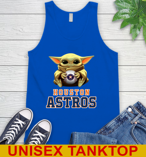 MLB Baseball Houston Astros Star Wars Baby Yoda Shirt 74