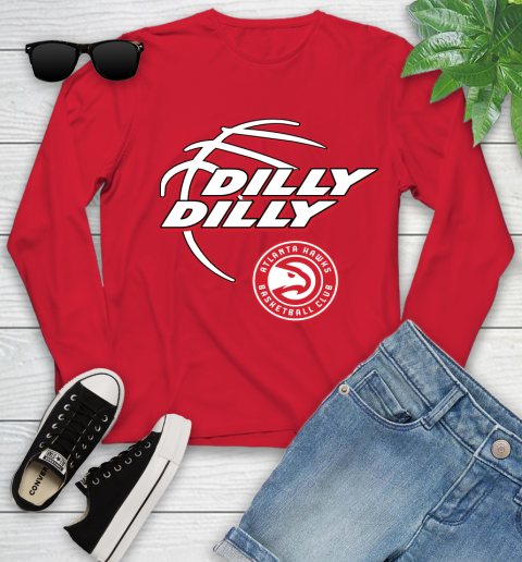 NBA Atlanta Hawks Dilly Dilly Basketball Sports Youth Long Sleeve 11