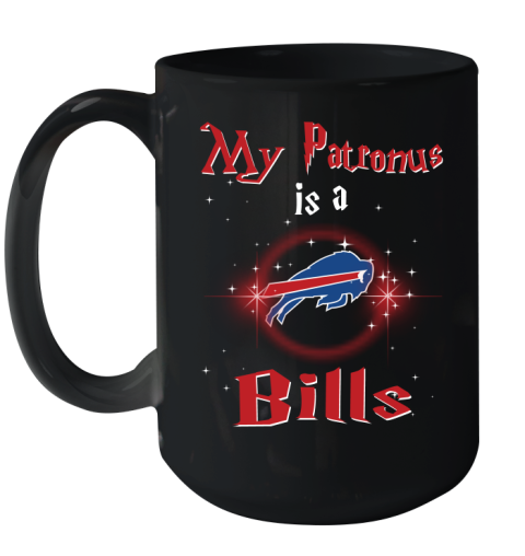 NFL Football Harry Potter My Patronus Is A Buffalo Bills Ceramic Mug 15oz