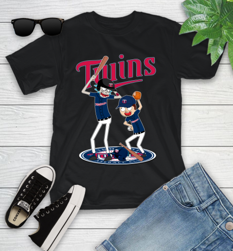 MLB Minnesota Twins Rick And Morty Baseball 104