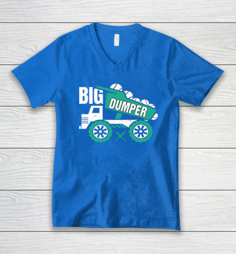 Big Dumper V-Neck T-Shirt 4