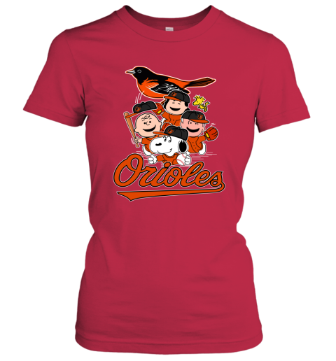 Peanuts Snoopy x Baltimore Orioles Baseball Jersey Or - Scesy