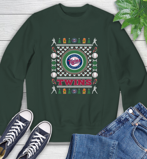 Minnesota Twins Merry Christmas MLB Baseball Loyal Fan Ugly Shirt 36