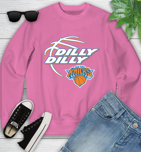NBA New York Knicks Dilly Dilly Basketball Sports Youth Sweatshirt 7
