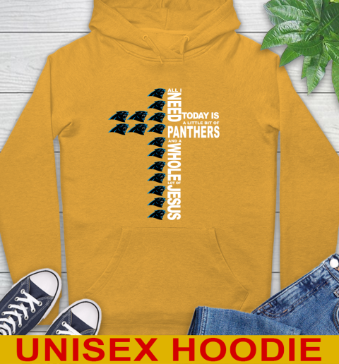 NFL All I Need Today Is A Little Bit Of Carolina Panthers Shirt Hoodie 2