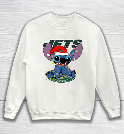 New York Jets NFL Football noel stitch Christmas Sweatshirt