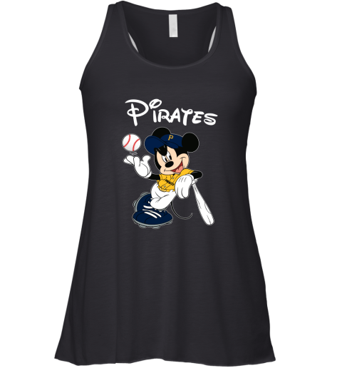 Baseball Mickey Team Pittsburgh Pirates Racerback Tank