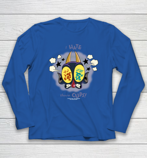 The Cuphead Show Shirt The Devil I Hate Those Cups Long Sleeve T-Shirt 5