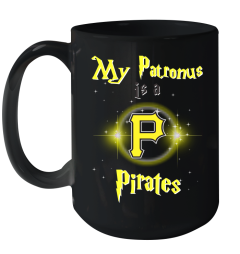 MLB Baseball Harry Potter My Patronus Is A Pittsburgh Pirates Ceramic Mug 15oz