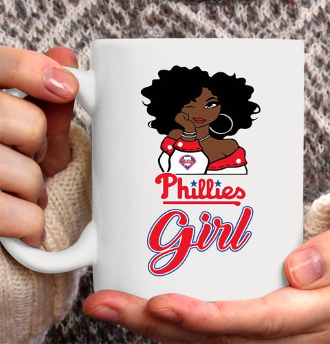Philadelphia Philliess Girl MLB Ceramic Mug 11oz 4