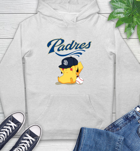 MLB Pikachu Baseball Sports San Diego Padres Hoodie