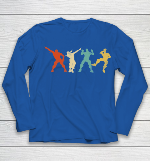 Fortnite Tshirt Battle Royale Victory Dance Cool Justice Dance Youth Long Sleeve 7