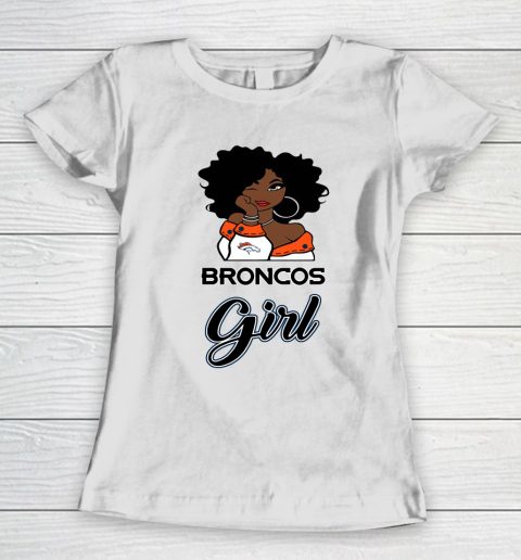 Denver Broncos Girl NFL Women's T-Shirt 3