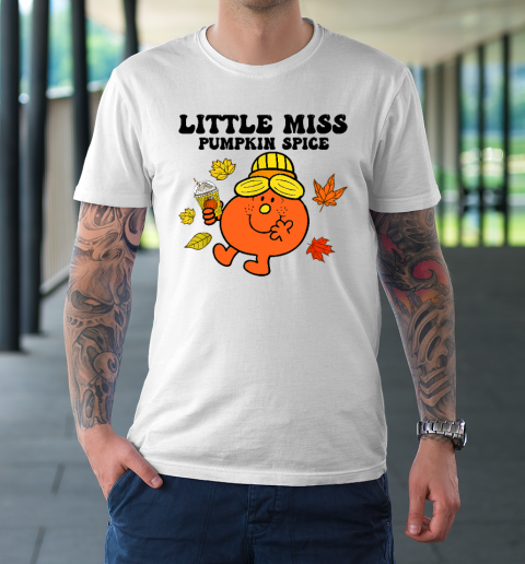 Little Miss Pumpkin Spice Cute Fall Pumpkin Thanksgiving T-Shirt