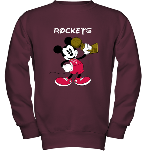 Mickey Houston Rockets Youth Sweatshirt