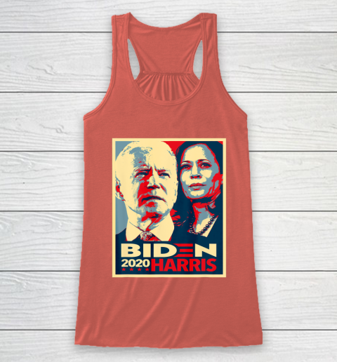 Joe Biden Kamala Harris Hope  Biden Harris 2020 Racerback Tank 4