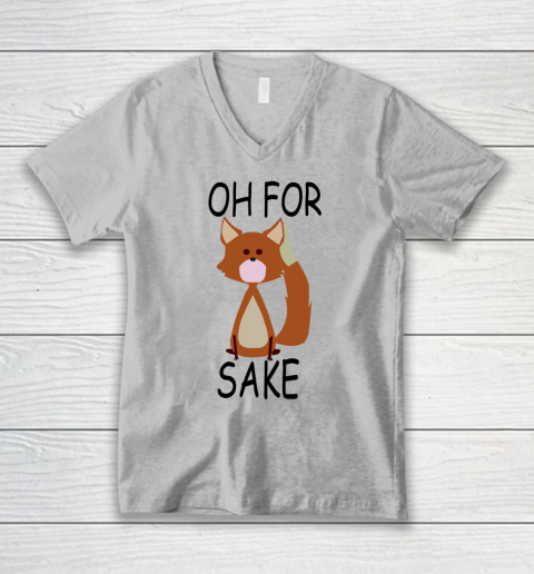 Oh For Fox Sake V-Neck T-Shirt 2